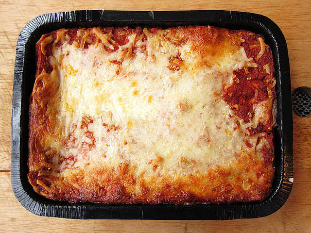 how to reheat frozen lasagna